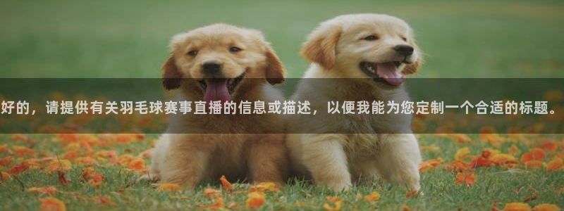 苹果体育app改名了吗：好的，请提供有关羽毛球赛事直播的信息